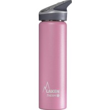 Braventa Collection Laken Basic Edelstahlflasche, Trinkflasche Weite Öffnung Mit Edelstah Schraubverschluss Mit Bambo, B