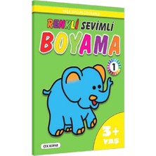 Pinokyo Yayınları Renkli Sevimli Boyama -1 (3+Yaş)