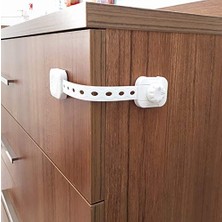 Hype Store Agubugu Baby AGU-077 Şifreli Çok Amaçlı Çocuk Kilidi, Beyaz