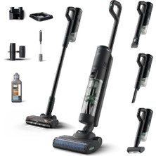 Hype Store 7000 Aquatrio Kablosuz Süpürge: 3'ü 1 Arada, Kendi Kendini Temizleme, 25 Dk Çalışma, Uzun Aralık Apa