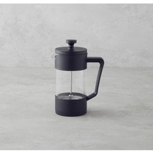 Unbranded Seyra Siyah French Press 420 ml - Isıya Dayanıklı Mika Gövde Filtre Kahve ve Bitki Çayı Demliği