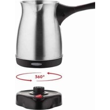 Shoplet Buğz Çelik Kahve Makinesi Cezve 800 Watt Paslanmaz Çelik Türk Kahvesi Makinesi