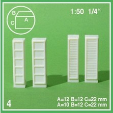 Schulcz 559010 1/50 Ölçek, Elbise Dolabı-Kombinasyonlu-14 Mm-Beya