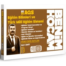 Benim Hocam Yayınları 2026 Ags Eğitim Bilimleri ve Türk Milli Eğitim Sistemi Video Ders Notları