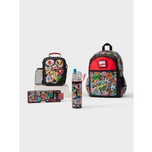 Smiggle Marvel 4 Parçalı Klasik Sırt Çantası Paketi