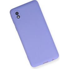 Starseven Newface Galaxy A01 Core Kılıf First Silikon - Lila