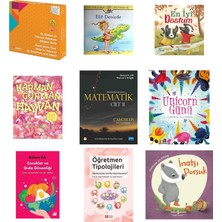 TÜZDER Yayınları 7+ Yaş 9’lu Set - Iq, Dikkat ve Yetenek Geliştiren Kitaplar ... +8 Eğitim Kitabı