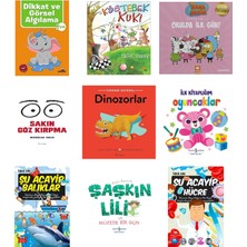 Beyaz Panda Yayınları Dikkat ve Görsel Algılama - 2 Yaş... +8 Eğitim Kitabı