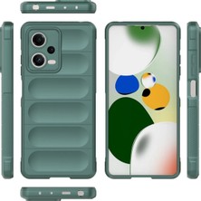 Sh Ticaret Newface Poco X5 5g Kılıf Optimum Silikon - Koyu Yeşil