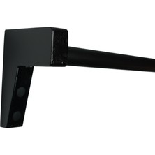 Di'Mora Karmen Ahşap Başlıklı 2 Kanallı Alüminyum Dekoratif Ray Korniş Modern Rustik
