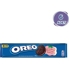 Oreo Bisküvi Çilekli 95GR - 6 Paket