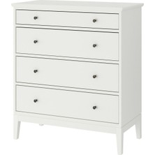 Hobiurun 4 Çekmeceli Şifonyer, Beyaz, 104X118 cm