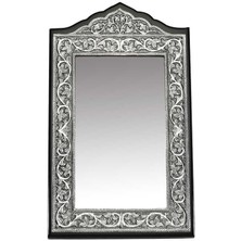 Fumeyabi Yaprak Desenli Masa Aynası