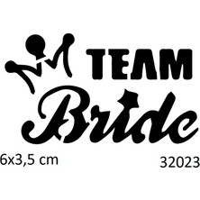 Airbrush Tattoo Bride To Be Gelin Olacak Yapışkanlı Stencil Süsleme ve Boyama Kalıbı