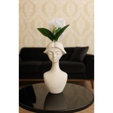 Todekora Dekoratif Kadın Silüet Vazo Modern Tasarım Çiçeklik Ev ve Ofis Aksesuarı