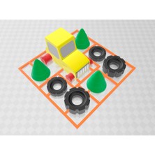 Noctabir Traktör Oyuncak Seti Kartı