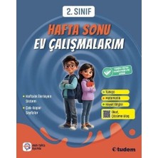 Tudem 2. Sınıf Hafta Sonu Ev Çalışmalarım Tudem Yayınları