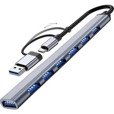 Hype Store Çok Fonksiyonlu Pd USB Type C Çoğaltıcı Hub Çeşitleri Her Ihtiyacı Giderecek Çeşit Mevcuttur (Usb ve