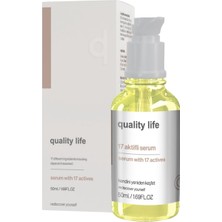 Hepta Collection Quality Life Ql 17 Aktifli Saç Dökülmesine Karşı Serum - Saç Güçlendirici Dökülme Karşıtı Saç Serumu
