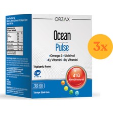 Ocean Pulse 30 Kapsül - 3 Adet (90 Kapsül)