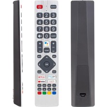 Sharp Sh-V1 Netflix-Youtube-Google Play-Prime Video Ses Komutlu Lcd-Led Tv Kumanda