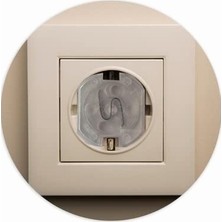 Hype Store Agubugu Baby - Otomatik Kapanır Priz Koruyucu - Şeffaf - 6 Adet