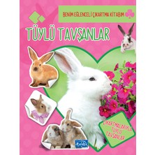 Parıltı Yayınları Tüylü Tavşanlar - Benim Eğlenceli Çıkartma Kitabım