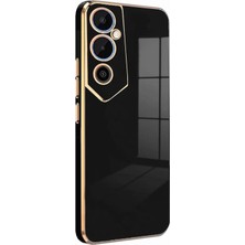 Hype Store Tecno Pova 4 Pro Için Kılıf Olive Plated Siyah [pova 4 Pro ile Uyumlu Kılıf - Siyah]
