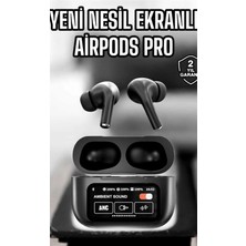 Astraltech Kablosuz Bluetooth Kulaklık Ekranlı Uzun Şarj Süreli Anc Destekli