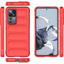Olinea Newface Mi 12T Kılıf Optimum Silikon - Kırmızı