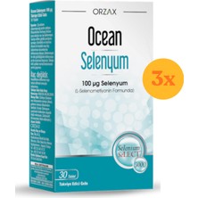 Ocean Selenyum 100 Mcg 30 Tablet - 3 Adet (90 Tablet)