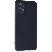Olinea Newface Galaxy A72 Kılıf Nano Içi Kadife Silikon - Lacivert
