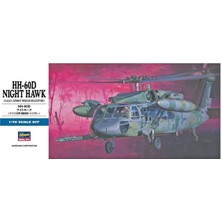 Hasegawa D7 437 1/72 Ölçek, HH-60D Night Hawk, Askeri Helikopter Plastik Model Kiti