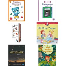 Almidilli Yayınları Anaokulu Matematik Çalışmalar 4-5 Yaş Çıkartmalarla... +5 Eğitim Kitabı