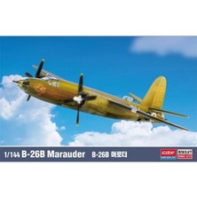 Academy 12656 1/144 Usaaf B-26B (Marauder) Bombardıman Uçağı, Plastik Model Kiti