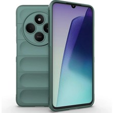 Starseven Newface Redmi 14C Kılıf Optimum Silikon - Koyu Yeşil
