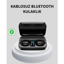 Genel Tedarik Tws Bluetooth Kulaklık 1800MAH Şarj Kutulu Dijital Ekranlı - EMTHBA4997-6333