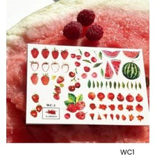 Gala Smart  Stıcker Naıl Art No:wc-1