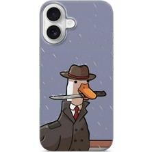 Lelia iPhone 17 Uyumlu Baskılı Şeffaf Telefon Kılıfı | Koleksiyon: Memecraft Studio