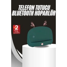 Shoplet Buğz Bluetooth Hoparlör Uzun Pil Ömrü Yüksek Ses Kaliteli Kablosuz Telefon Tutma