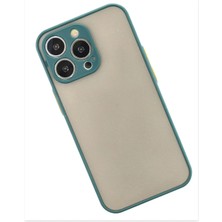 Epilons Newface Iphone 15 Kılıf Montreal Silikon Kapak - Yeşil