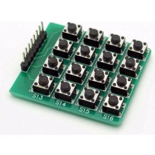 China 4x4 Matrix Tuş Takımı Keypad 16 Butonlu