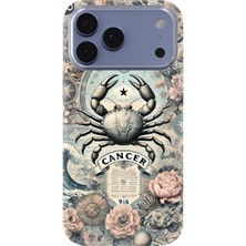 Lelia iPhone 17 Pro Uyumlu Baskılı Şeffaf Telefon Kılıfı | Koleksiyon: Zodiacmuse Celestia