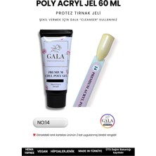 Gala Smart  Acryl Poly Jel Premıum 60 ml Protez Tırnak Jeli No:14