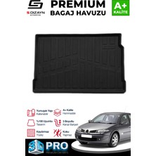 Universal S-Dizayn Renault Megane 2 Hb 3D Pro Bagaj Havuzu 2002-2009 A+ Kalite