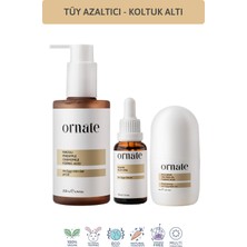 Ornate Karınca Yumurtası Yağlı Tüm Vücut Için Tüy Azaltıcı ve Aydınlatıcı 3’lü Tüy Bakım Seti