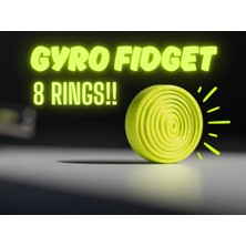 Noctabir 8 Halkalı Gyro Fidget Oyuncağı