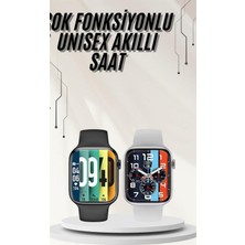 Plastik Kordonlu Kalp Atışı Uyku Takibi ve Çağrı Cevaplayabilen Akıllı Saat