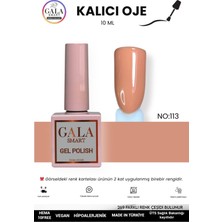 Gala Smart  Doğal Tonlu Kalıcı Oje 10 ml Oje Kodu: 113