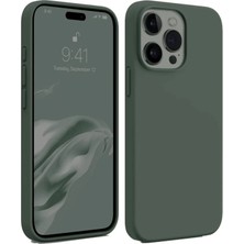 Sh Ticaret Newface Iphone 15 Kılıf First Silikon - Koyu Yeşil